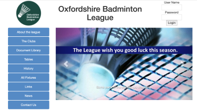 Oxford Badminton League